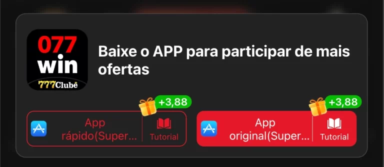 baixe o aplicativo do cassino 077win gratuitamente